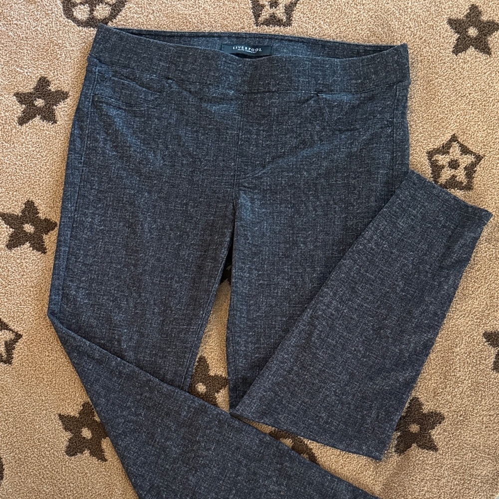 ✨ Liverpool Heathered Tweed Slim Pants ✨